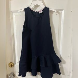 School uniform Navy Ruffle  Dress size 10